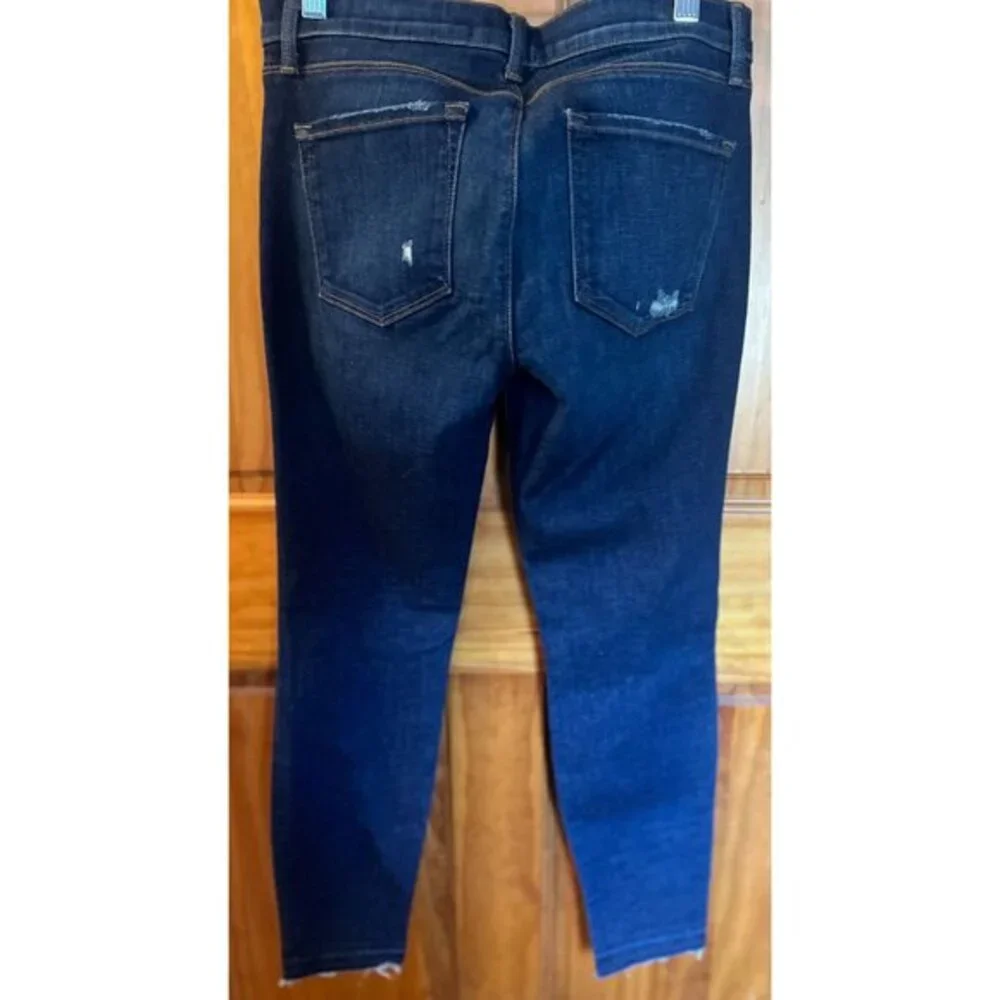 J Brand‎ Women's Cropped Distressed Skinny Jeans Size 30/10